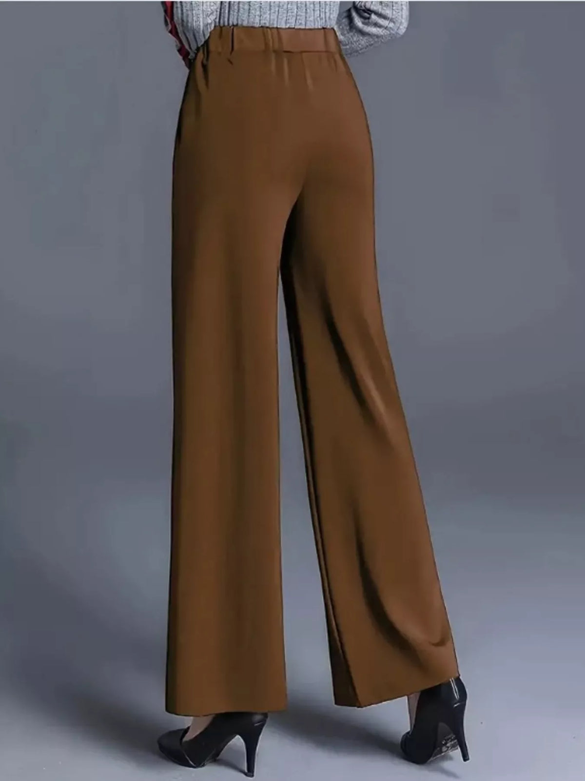 High-Waisted Wide Leg Pants