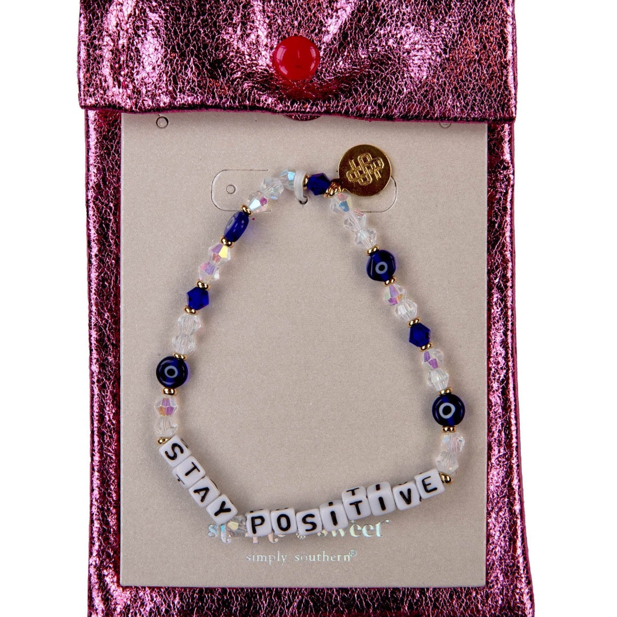 Simply Southern® Simple Bracelet: Stay Positive