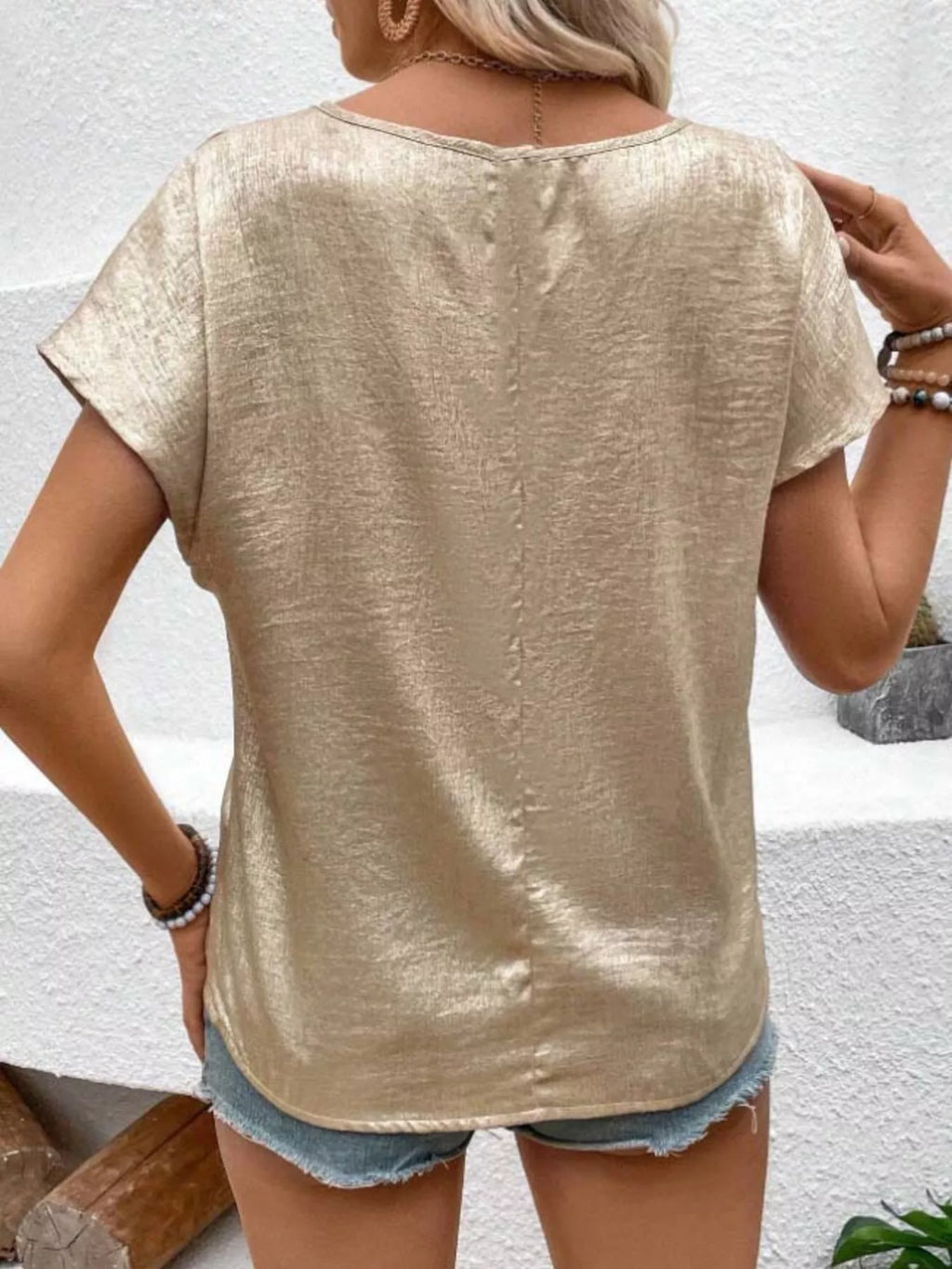 Round Neck Relaxed Fit T-Shirt