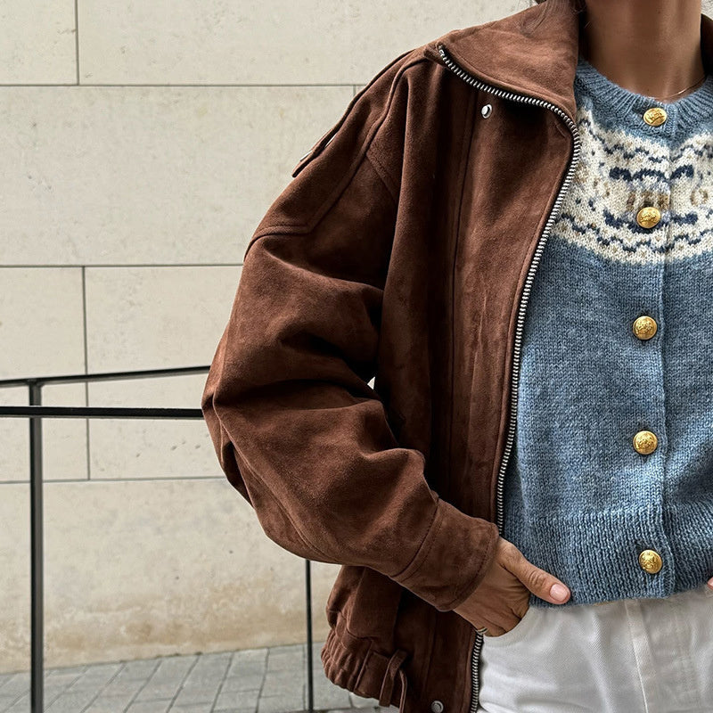 Women's Casual Zip Up Jacket