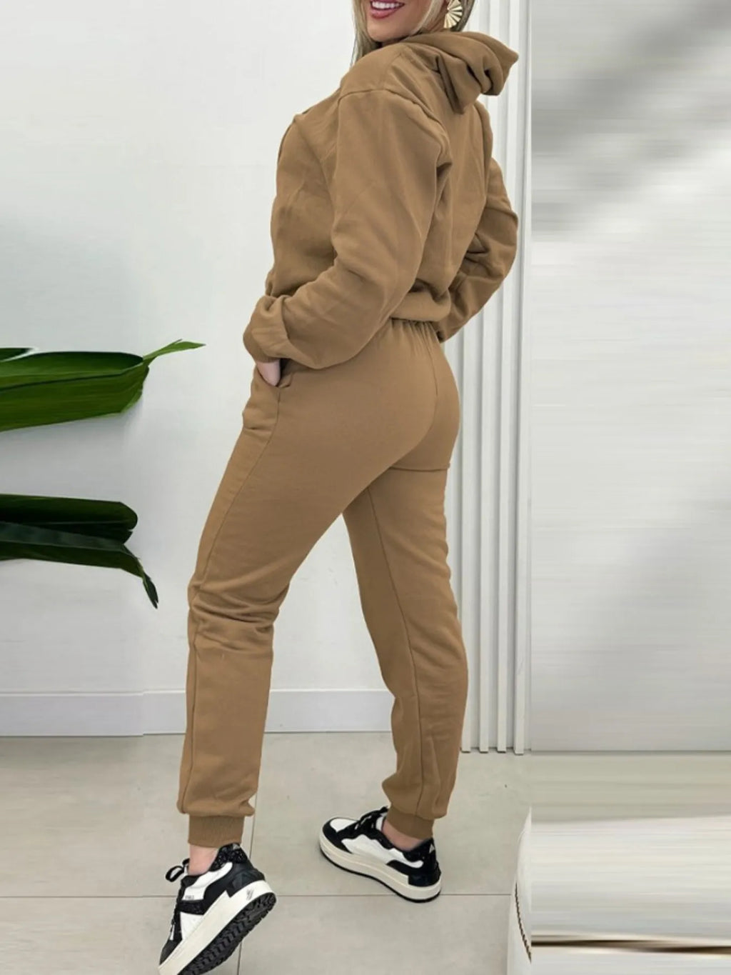 Long Sleeve Hoodie and Joggers Set