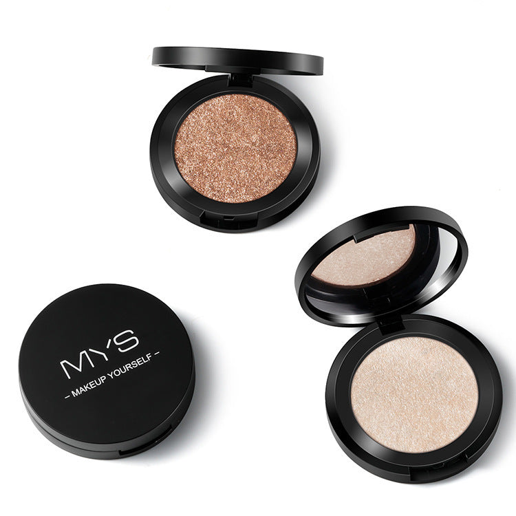 MYS Face Makeup Powder Palette: 6 Shades, Waterproof
