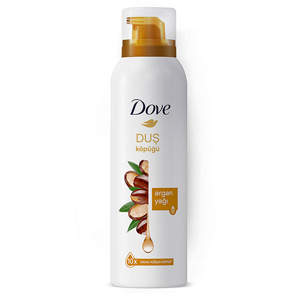 Dove Foam Shower Gel Argan Oil 10X Creamier Formula - 200ml