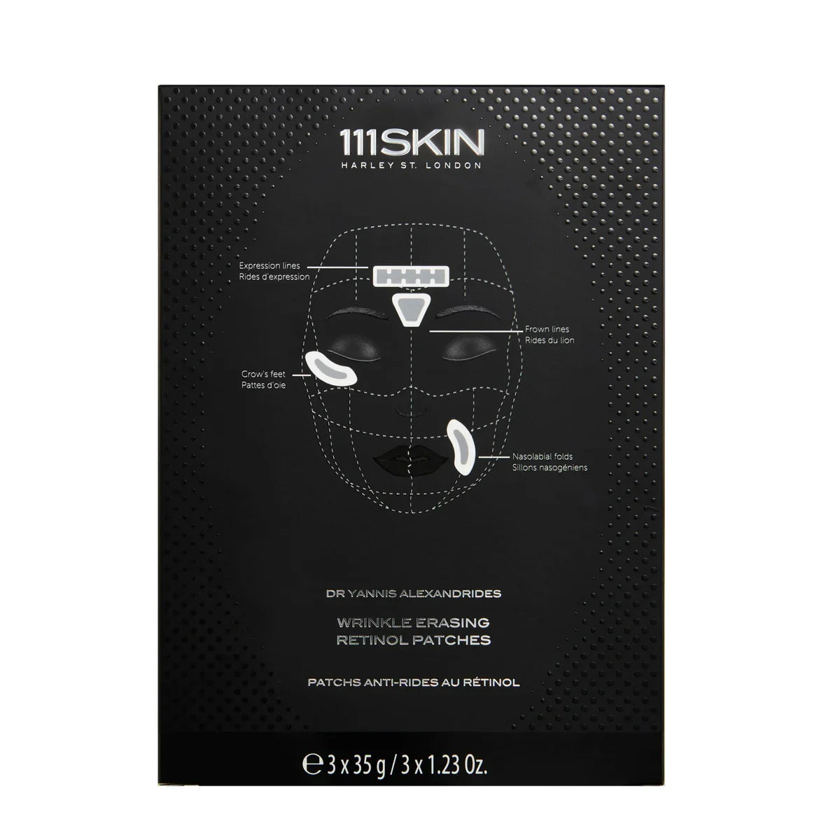 111SKIN Wrinkle Erasing Retinol Patches Box