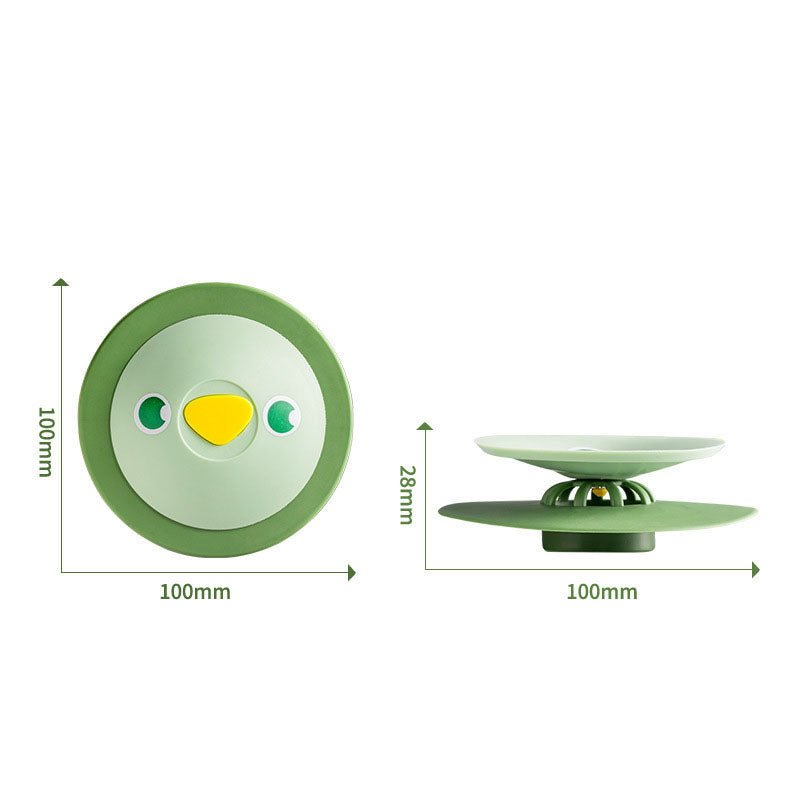 Floor drain deodorizer and sealing device