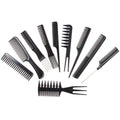 Hair Comb Ten Piece Set