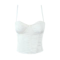 Fishbone corset style camisole top