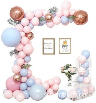 Rose Gold Balloon Set: Baby Birthday to Wedding