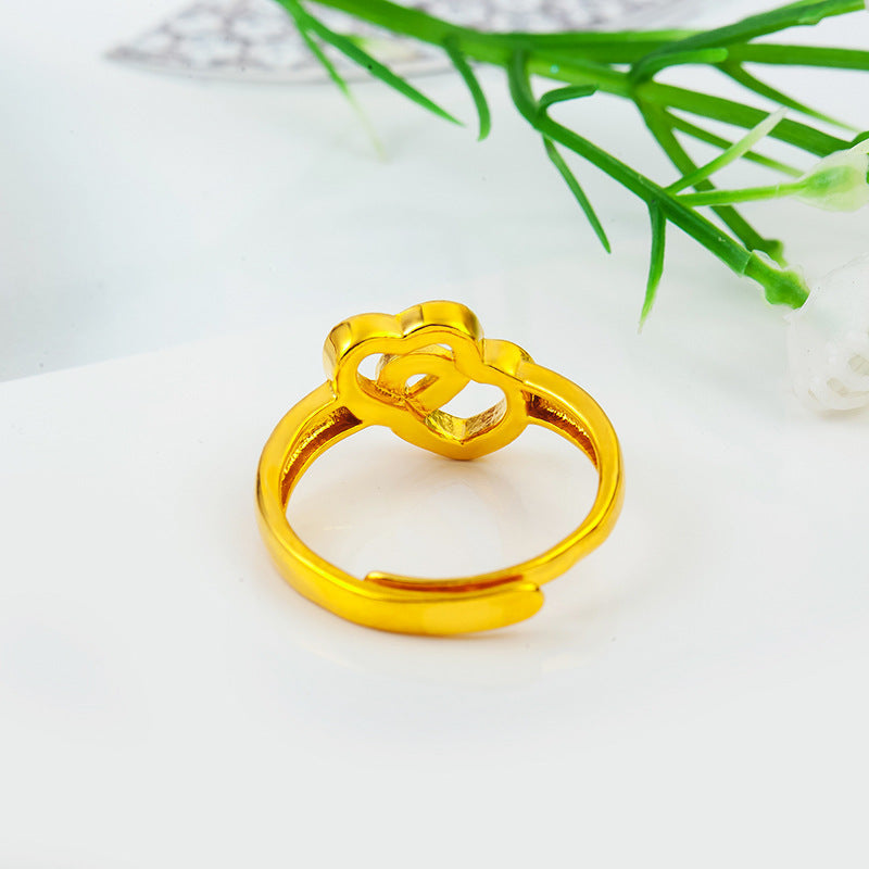 Thick Pure Brass Gold Plated Jewelry