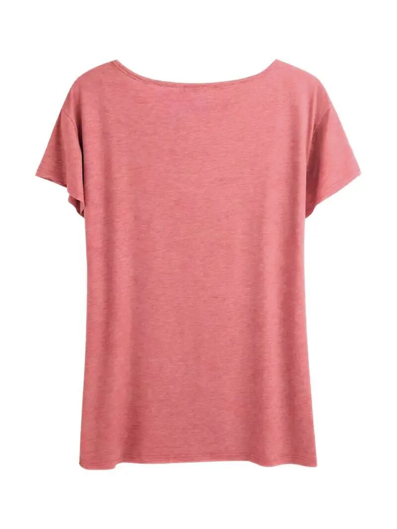 Round Neck Graphic Short Sleeve T-Shirt