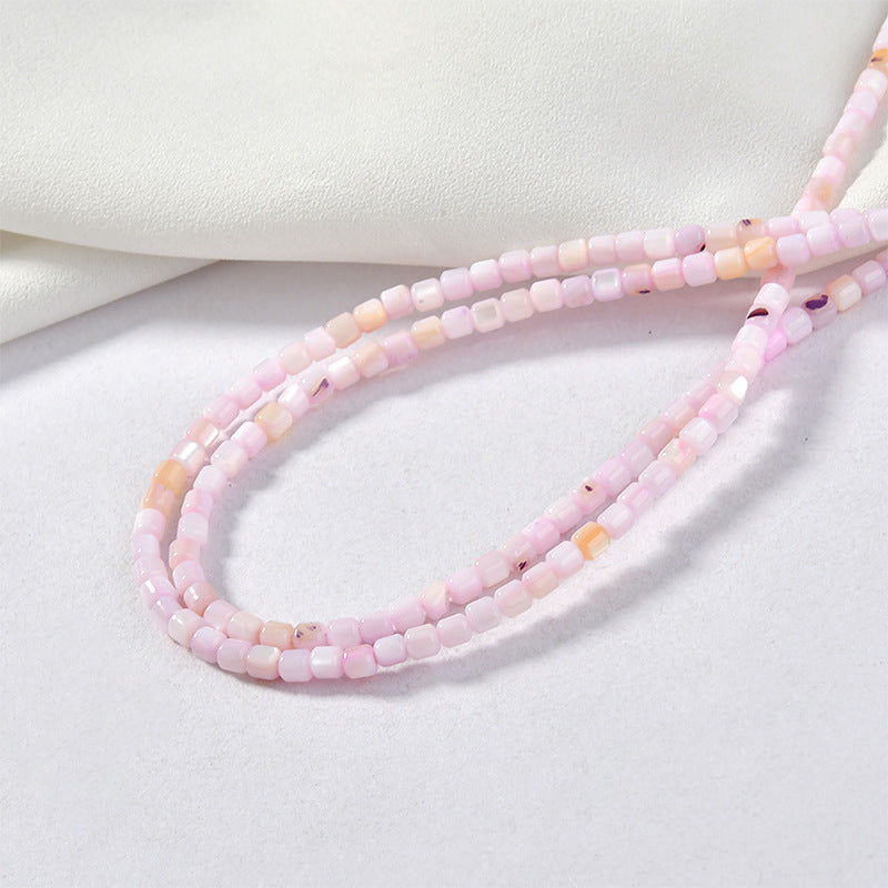 Natural Heishi Beads Small Shell Beads Dyed Shell