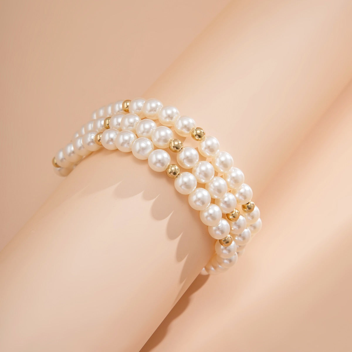 Beaded Pearl Anklet