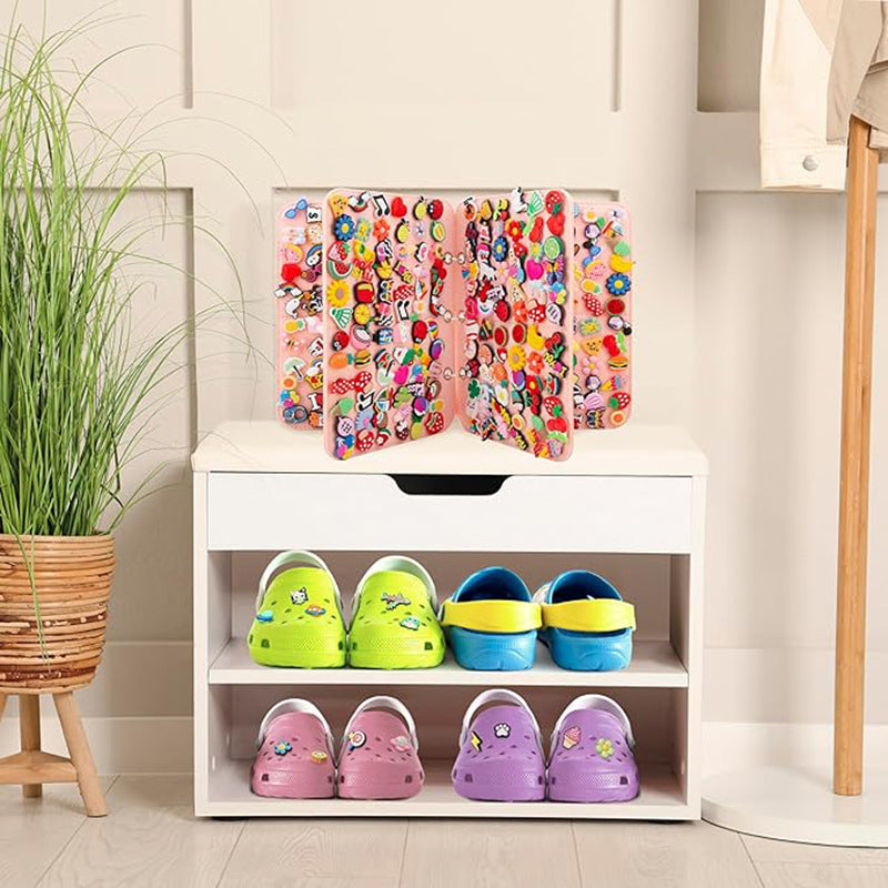 Shoe Ornament Display Rack Accessories Storage Book