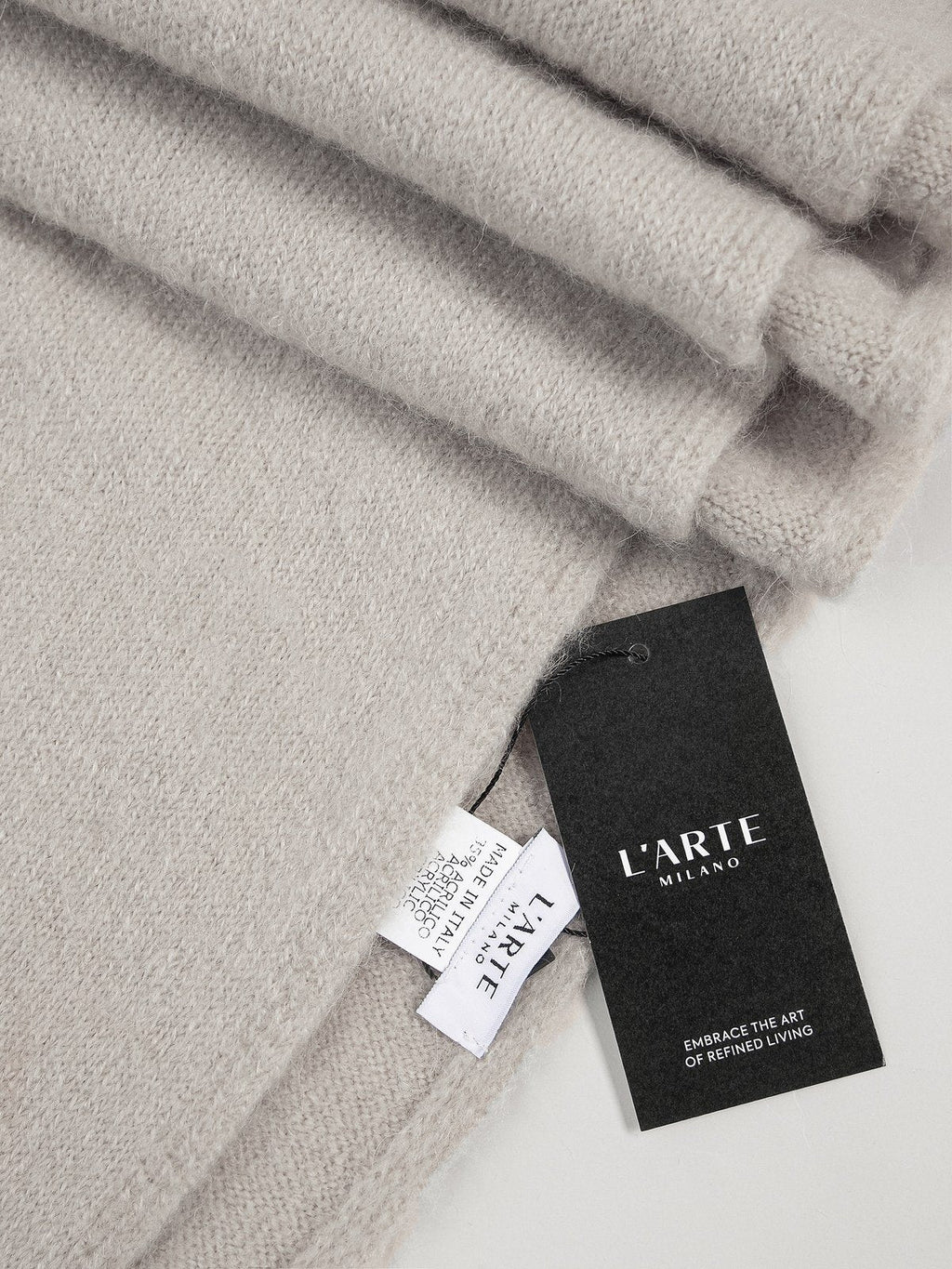 Scarf with Baby alpaca wool