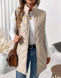 Miss Sparkling |Thin Quilted Vest-0