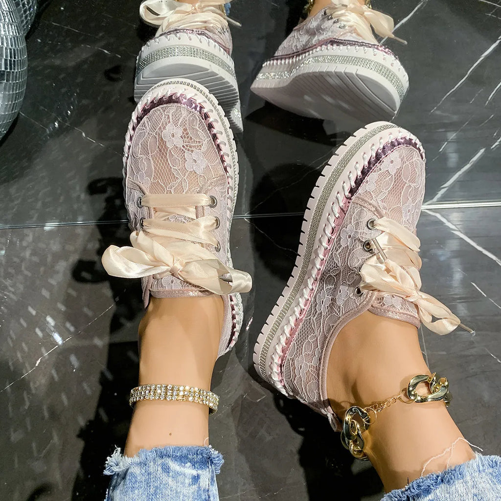 Round Toe Platform Loafers