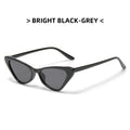 Hip-Hop Glasses Personality Candy Color Triangle Cat-Eye Sunglasses Fashion Trendy Style Sunglasses