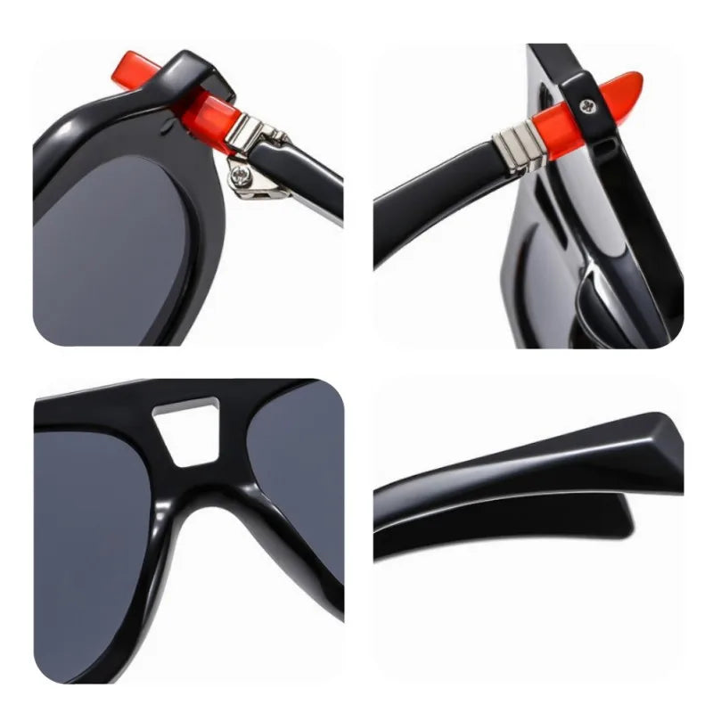 Men's trendy sunglasses with pilot frames for fashionable women