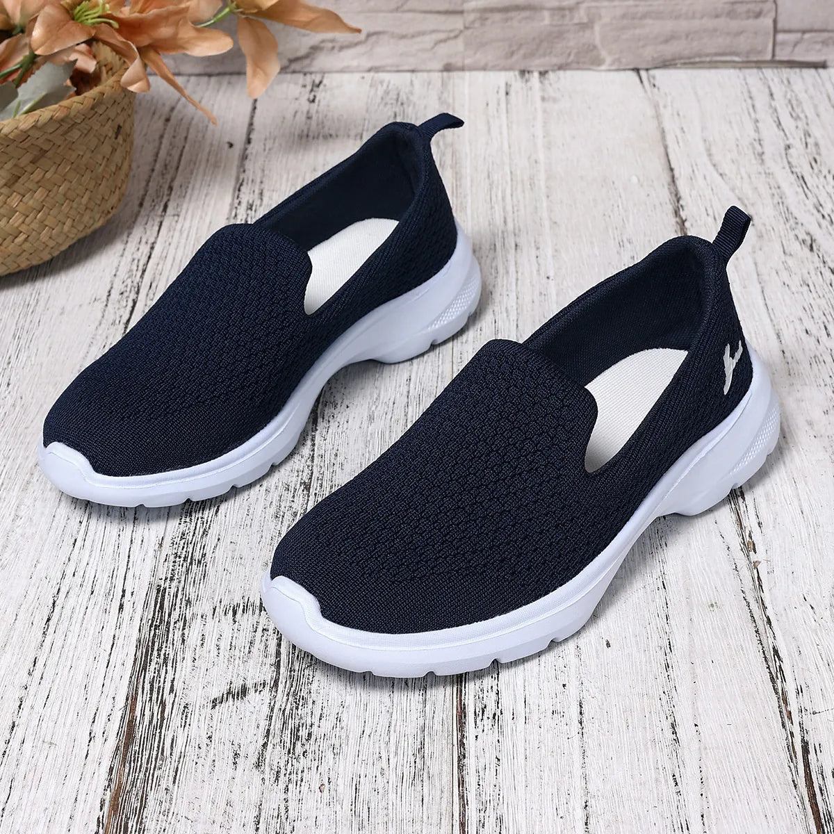 Lightweight Breathable Mesh Slip-Ons