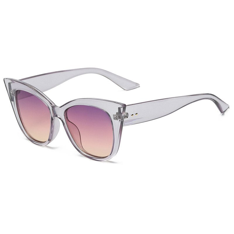 CRIXALIS Fashion Cat Eye Sunglasses Women Anti-glare Party Sexy Gradient Sun Glasses Ladies UV400