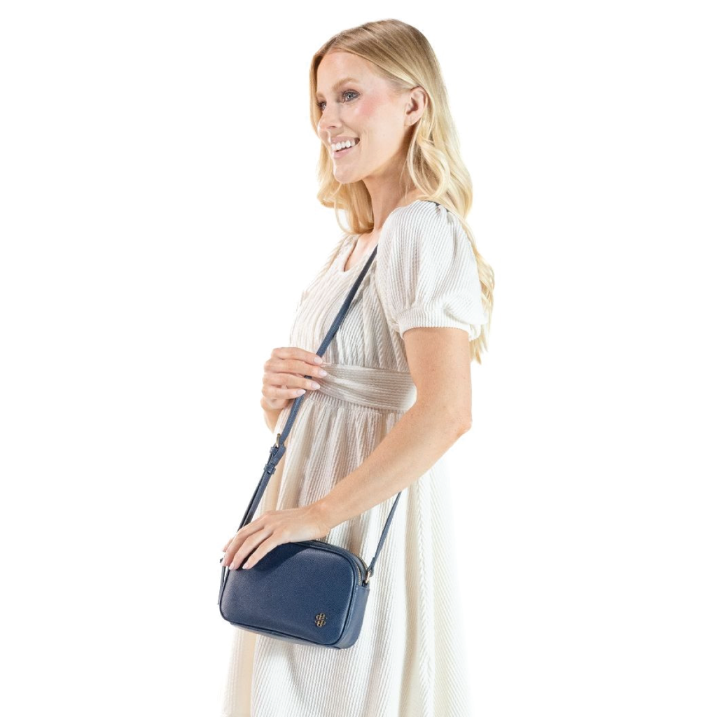Simply Southern® Crossbody Purse: Navy