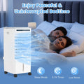 3-in-1 Evaporative Portable Air Cooler with 3 Modes include Remote Control-White