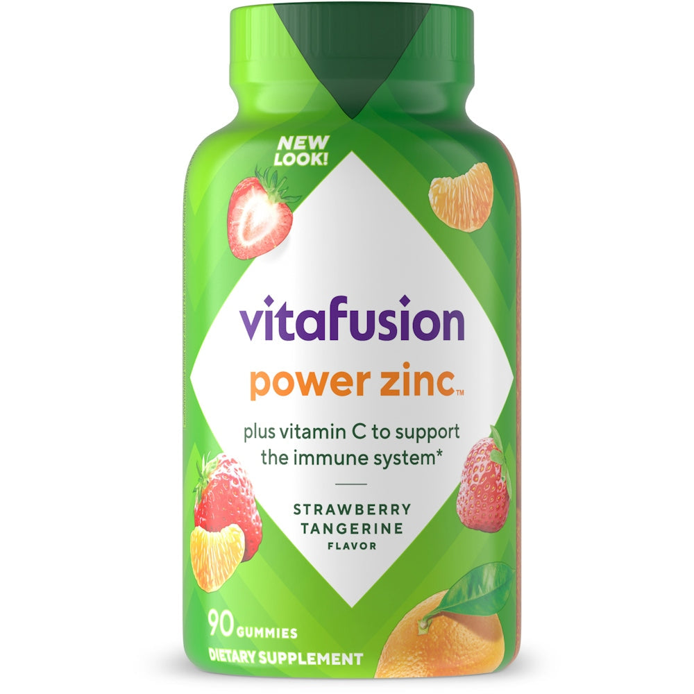Vitafusion™ Power Zinc™ Strawberry Gummy, 90 EA