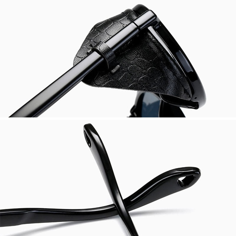 Fashion Sunglasses Brand Design Round Shades Men Women Vintage Punk Sun glasses UV400 Eyewear