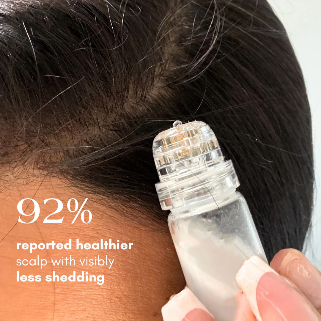 Hair Regrowth Microneedle Serum Kit for Scalp Care and Anti-Hair Loss