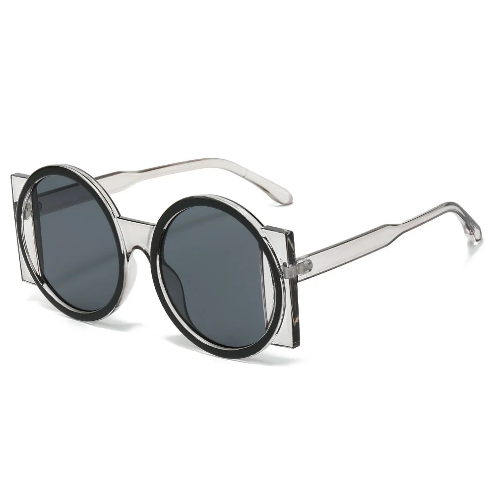 Vintage Round Sunglasses Women Men Sun Glasses Female Fashion Luxury Brand Designer Shades