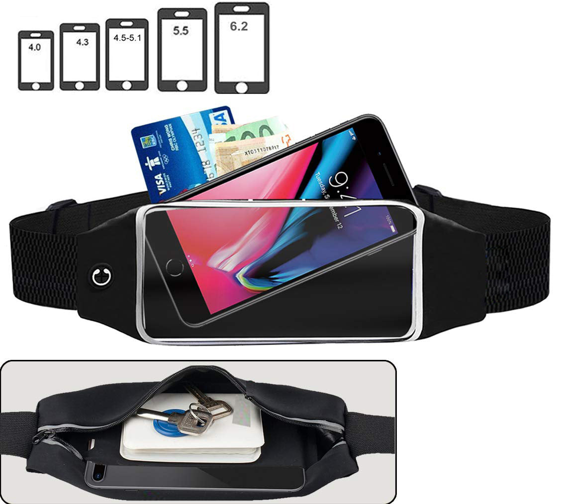 Clear Touch Screen Waist Bag