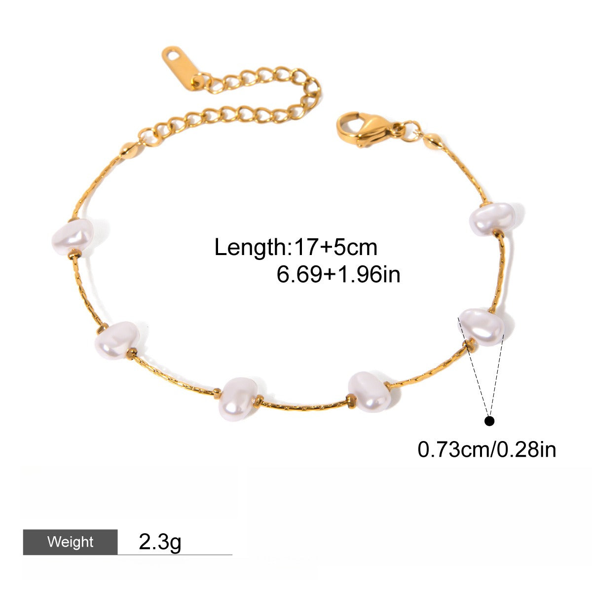 Pearl Link Bracelet