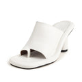 Spring And Summer New High Heel Thick Heel Sandals And Slippers Women's Square Head Platform Flip-Flop Sandals