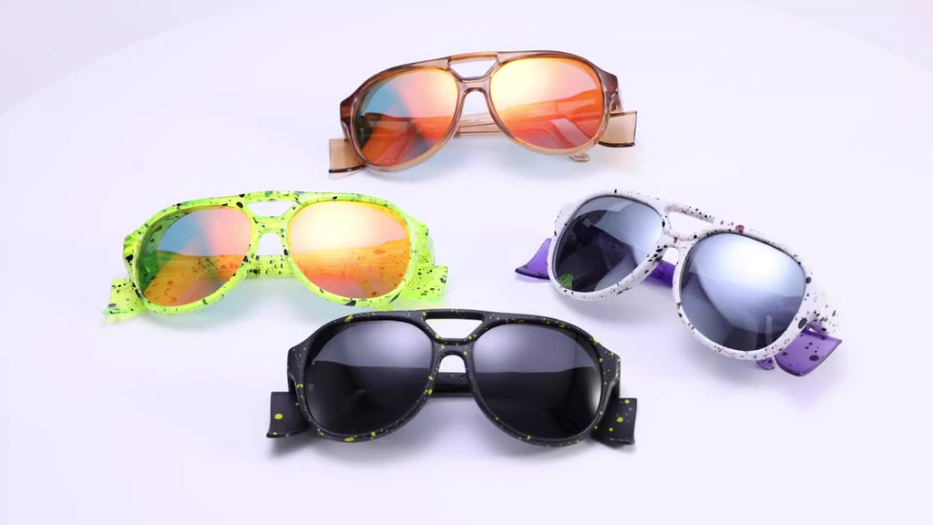 High Definition Night Vision Double Bridge Sunglasses Far and Near Windproof Polarized Sunglasses