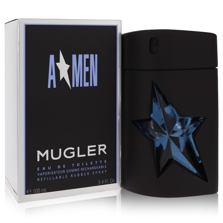 Mugler A*Men Eau de Toilette — 3.4 oz · Refillable rubber flask