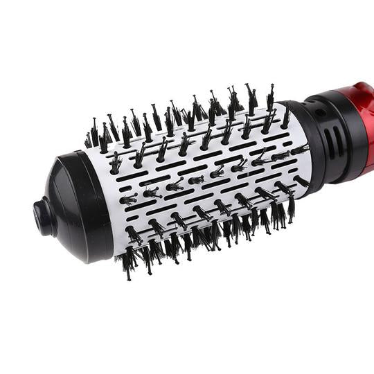 2 in 1 Rotating Curling Iron Brush Constant Temperature Hot Air Comb Automatic Hair Comb Rotating Curling Iron Brush