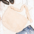 Boucle Sherpa Messenger Bag-5