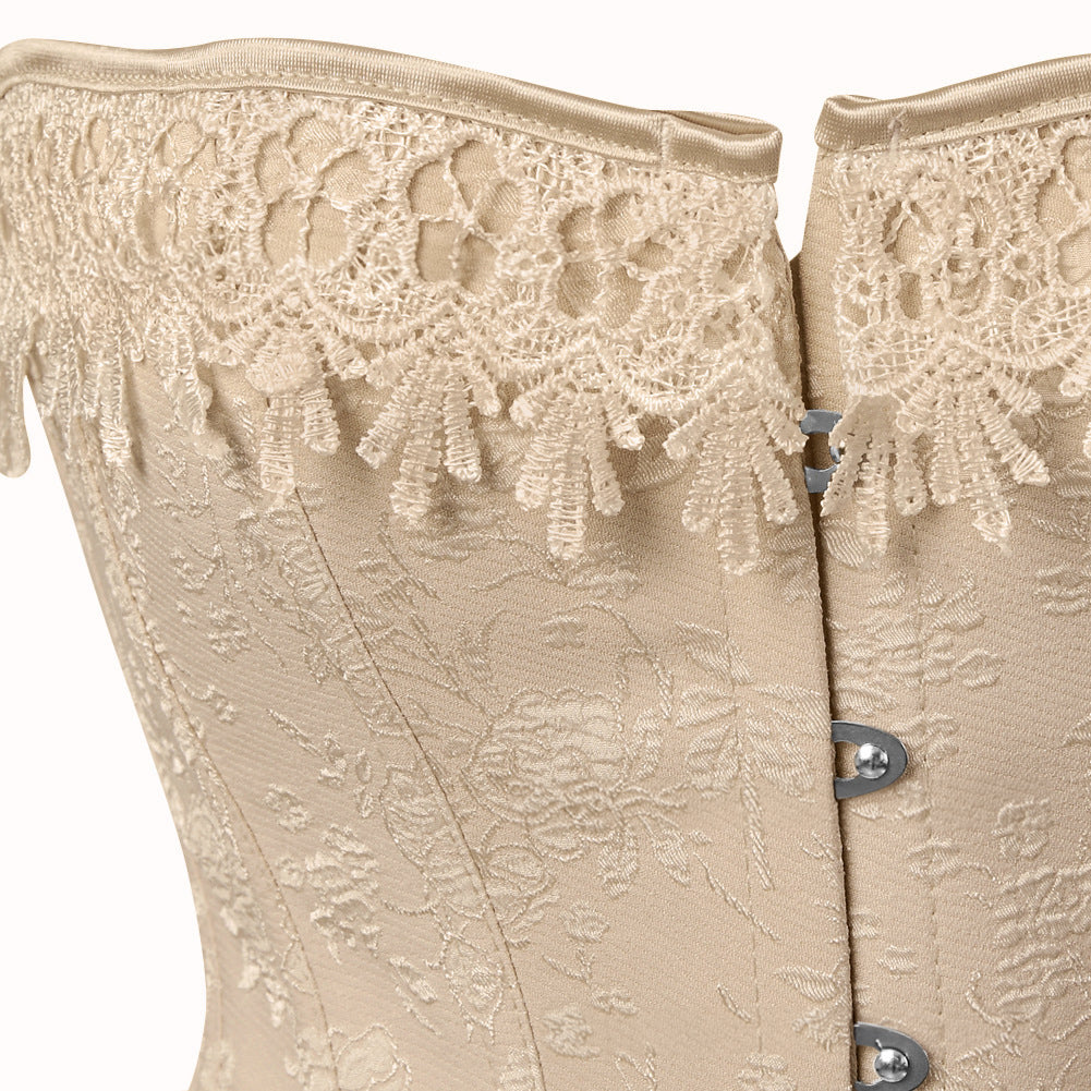 Women Steampunk Corsets Gothic Clothing Overbust Waist Trainer Bustier Tops Burlesque Corsages Vintage Lace Up Boned Corselet