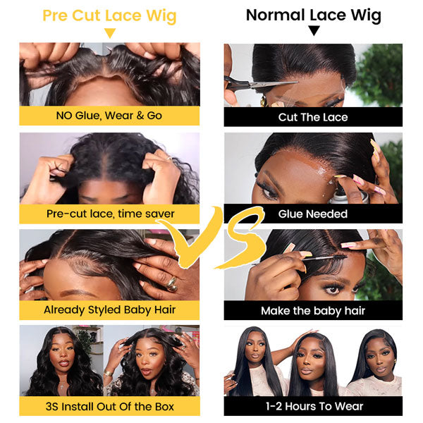 【24”=$119】Flash Sale Junoda Kinky Curly Wear Go Glueless Wig Pre Everything Pre Cut Lace Pre Bleached Pre Plucked Human Hair Wigs