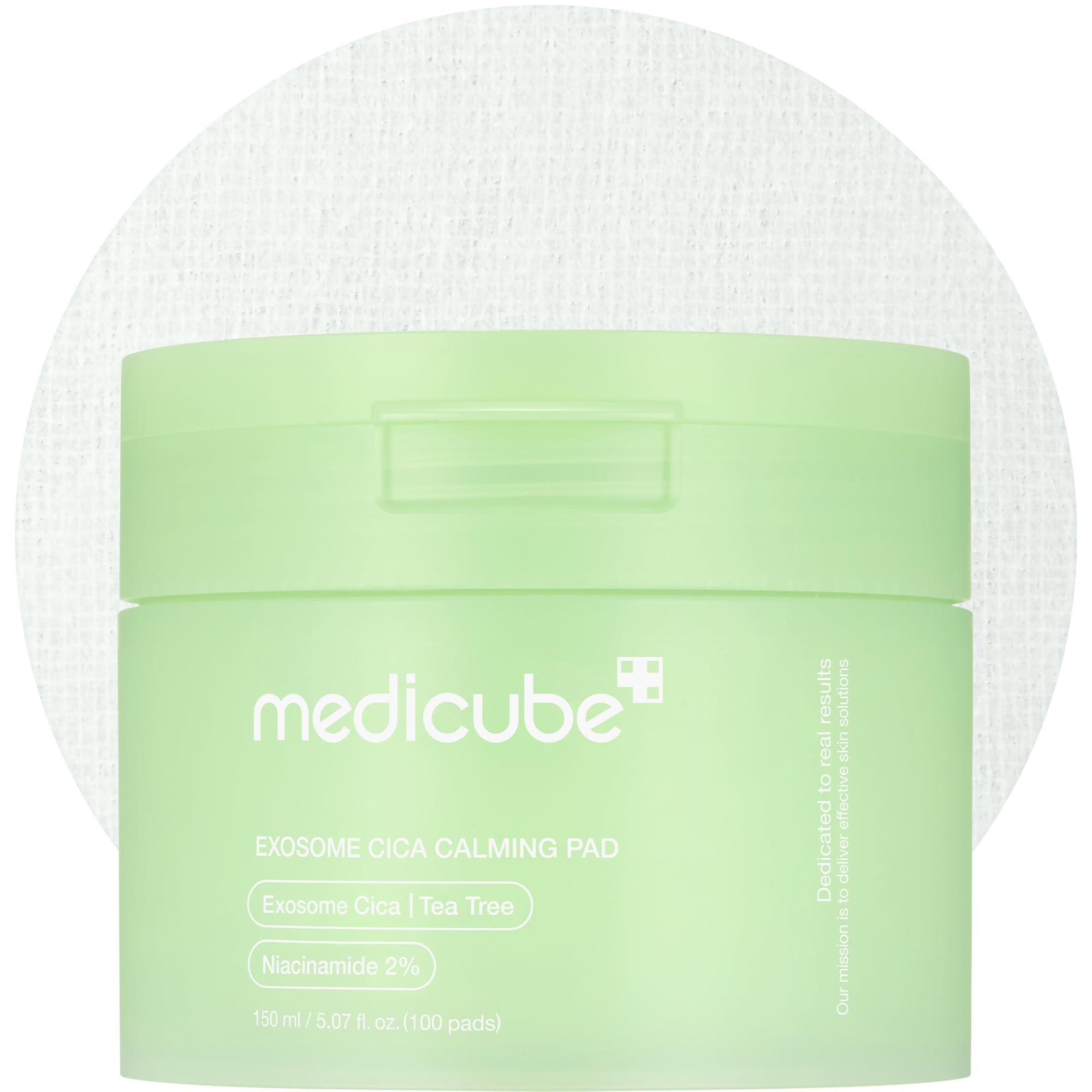 medicube Toner Pads Zero Pore Pad 2.0 | Dual-Textured Facial Pad for Exfoliation and Pore Care with 4.5% AHA Lactic Acid, 0.45% BHA Salicylic Acid | Ideal for All, Korean Skin Care, 70 Pads (1 Pack)