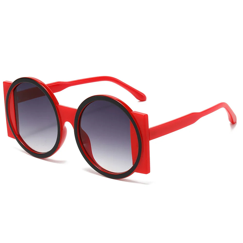 Vintage Round Sunglasses Women Men Sun Glasses Female Fashion Luxury Brand Designer Shades