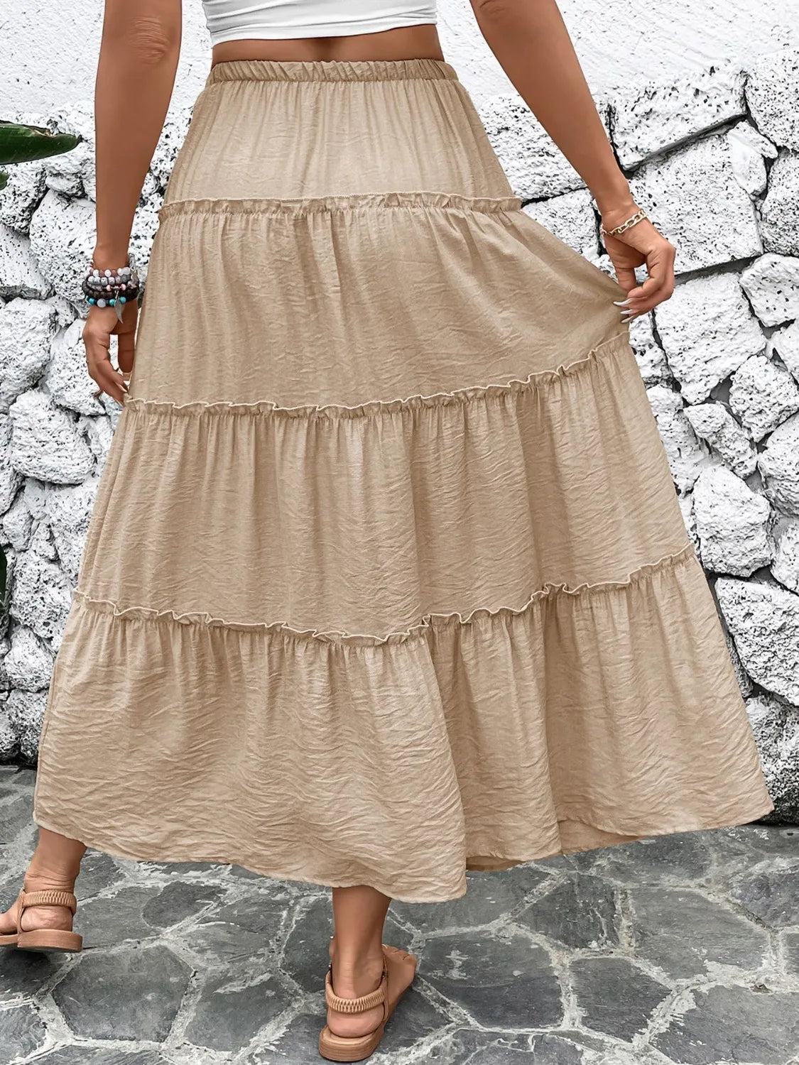 Frill Tiered Skirt