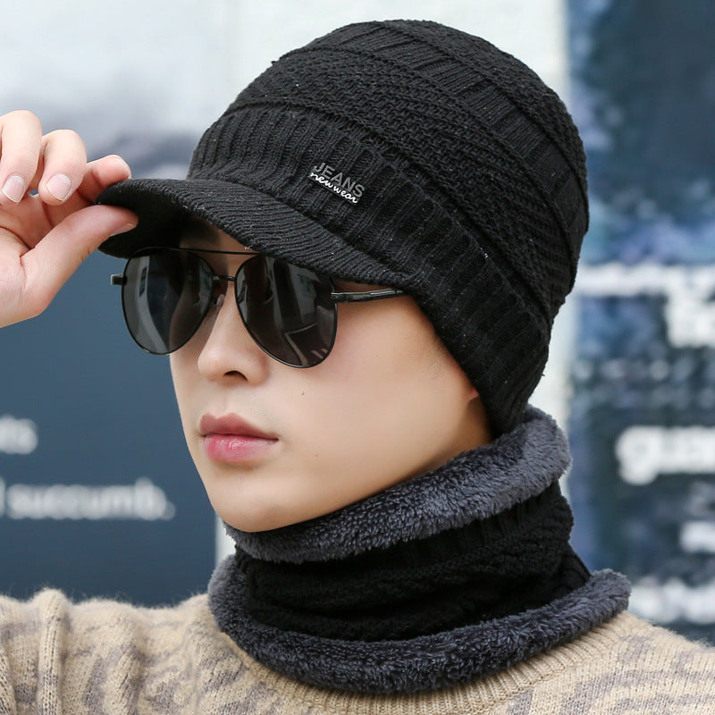 Women’s Fleece-Lined Knit Wool Cap | Winter Warm Hat