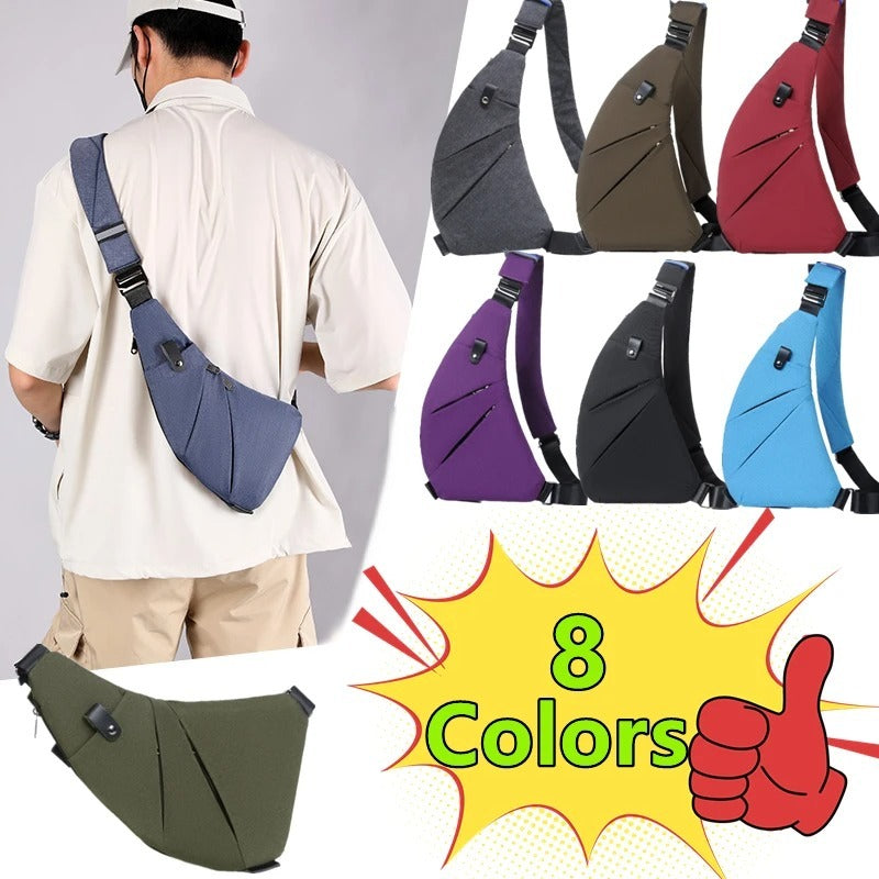 Men's Anti-theft Multi-functional Shoulder Chest Bag