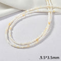 Natural Heishi Beads Small Shell Beads Dyed Shell