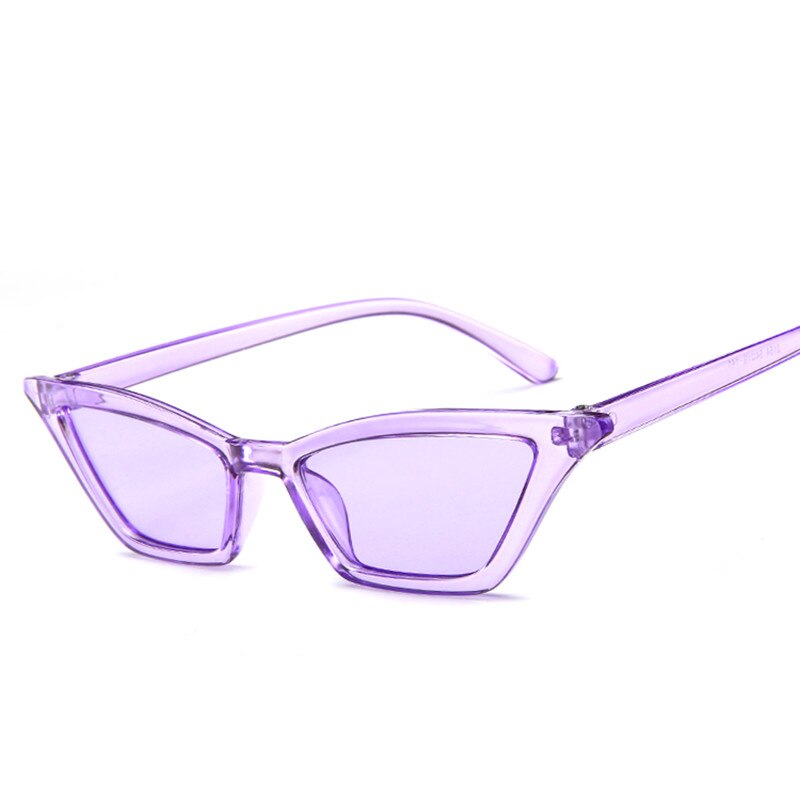 Red Shades Small Cat Eye Sunglasses Vintage Women Sunglasses