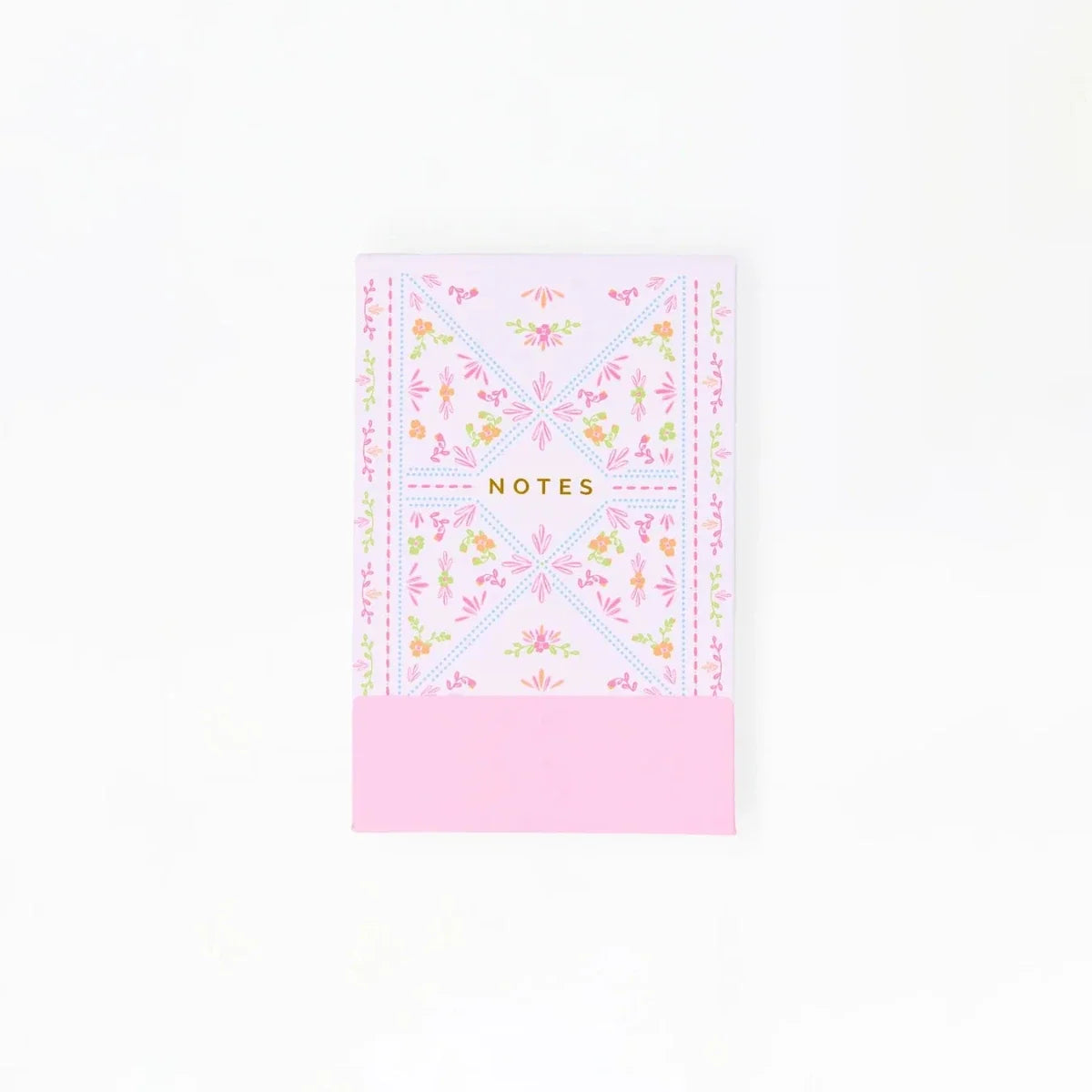 Flip Notepad: Floral Stitch