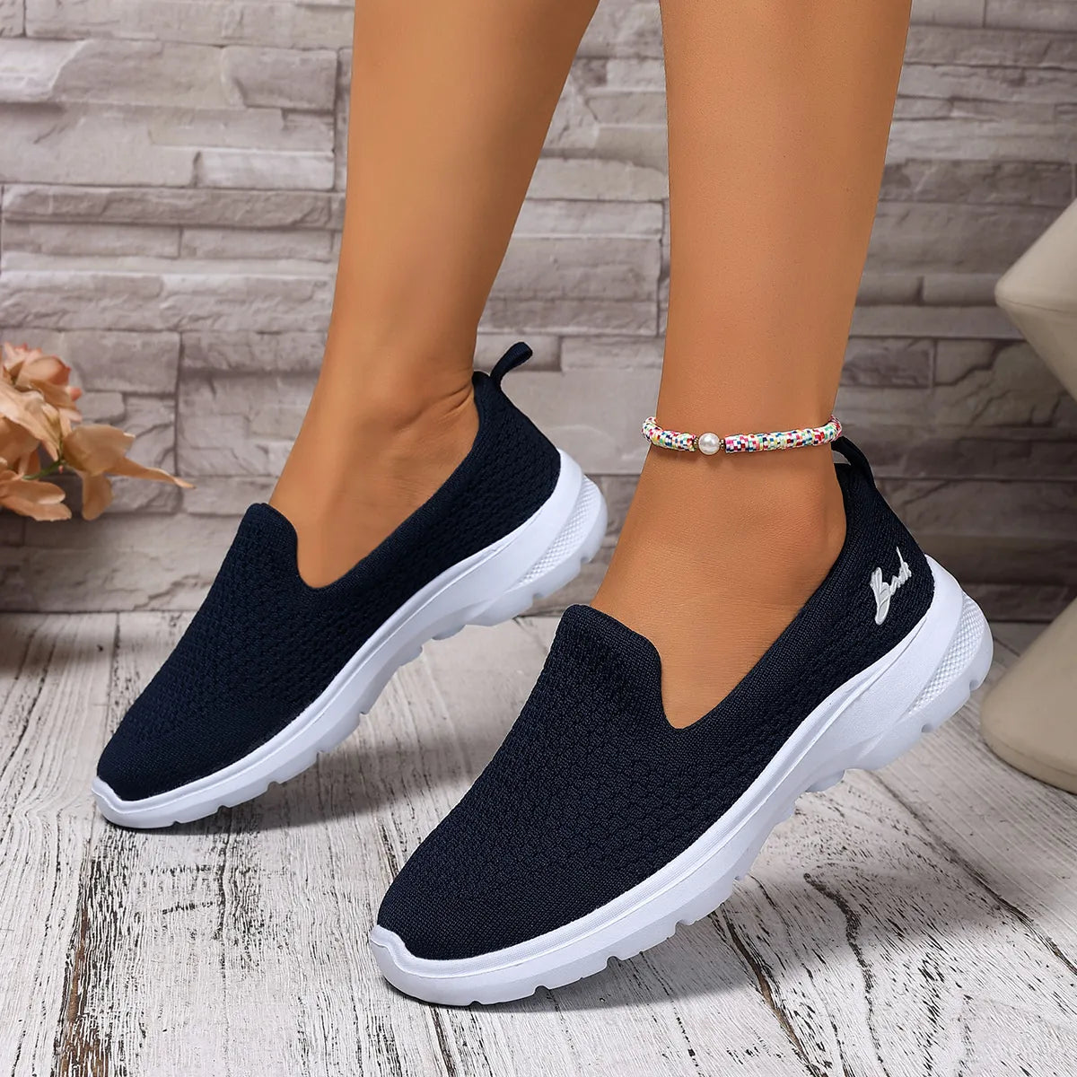 Lightweight Breathable Mesh Slip-Ons