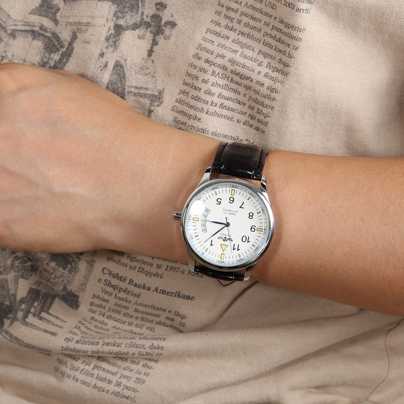 Digital Mechanical Automatic Watch