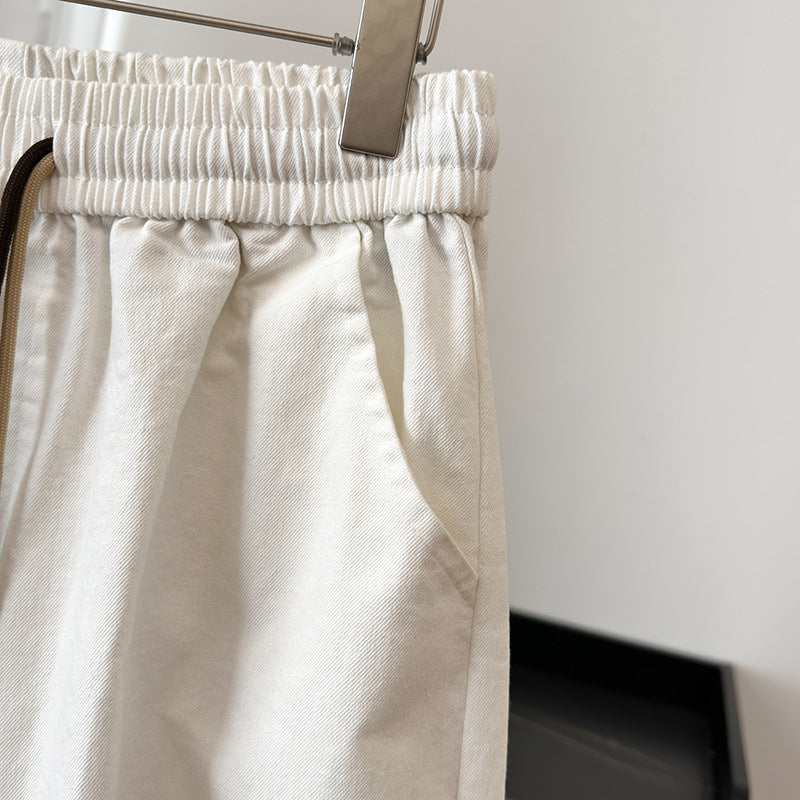 Plus Size Elastic Waist Simple Women